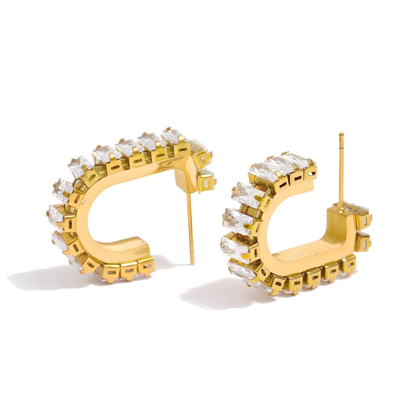 Gem Stone Earrings