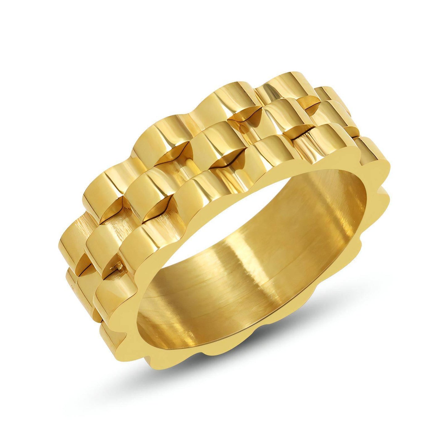 Woven Gold Ring