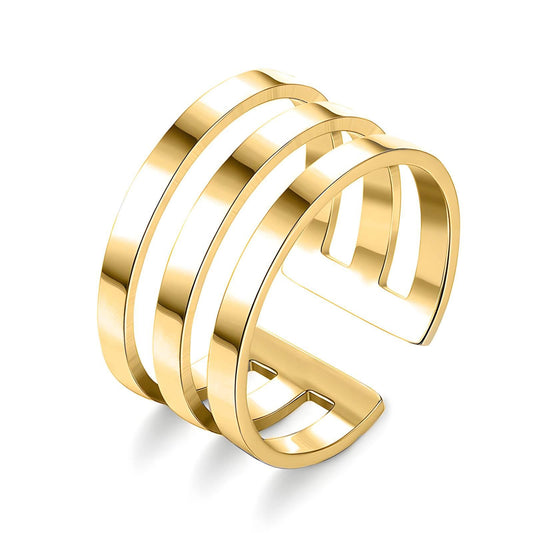 Triple Band Gold Ring